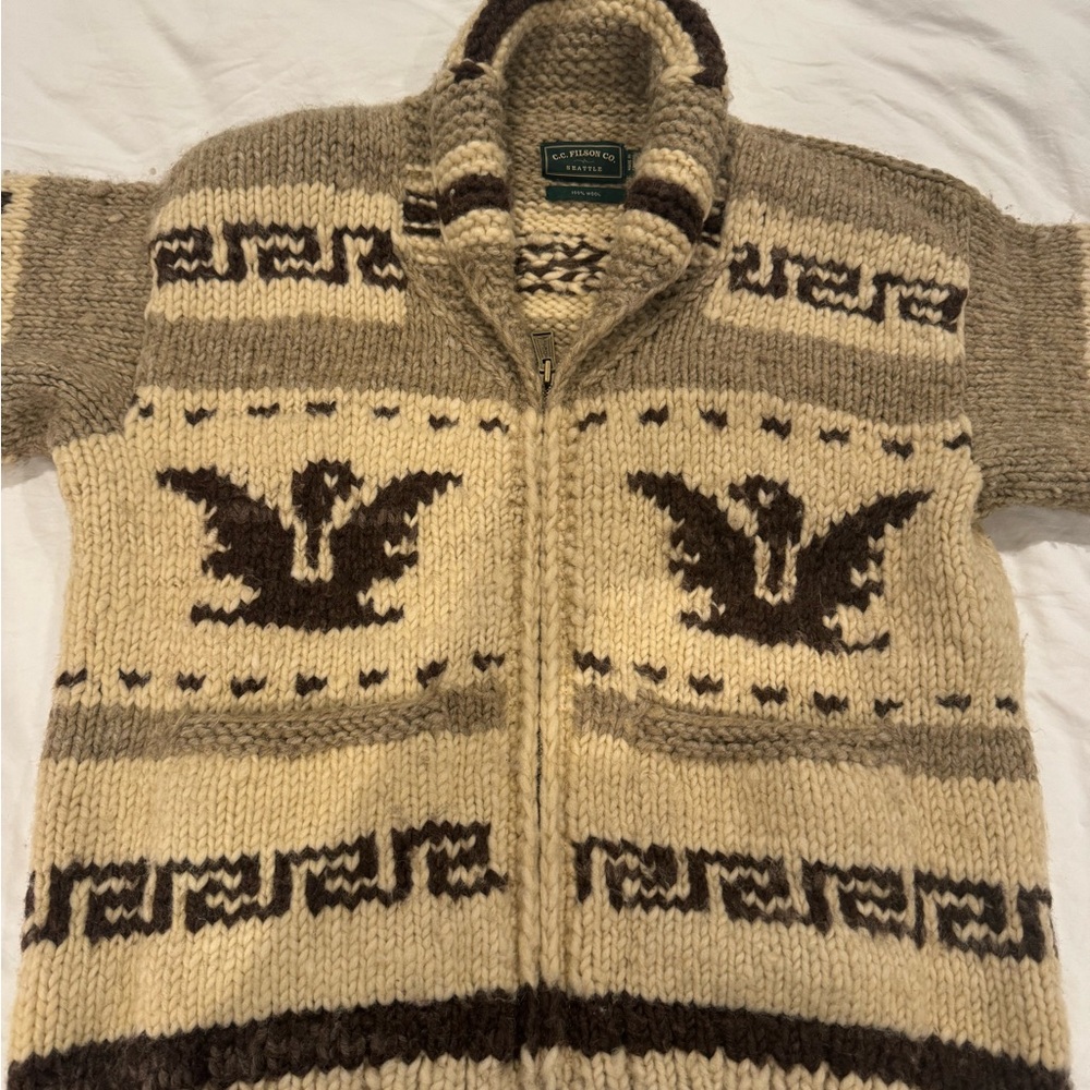 Filson Hand-Knit Cowichan - Size S - Worn 3x